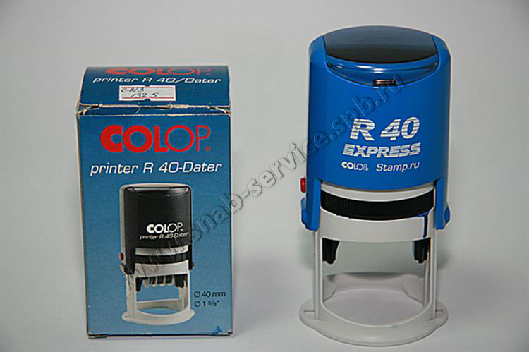    -'Color Printer R40-Dater' D=1 5/8